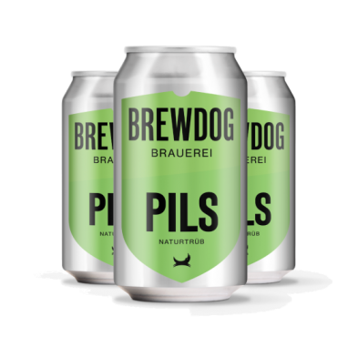 BrewDog Pils 0.33L Dosen Paket Gebraut in Berlin