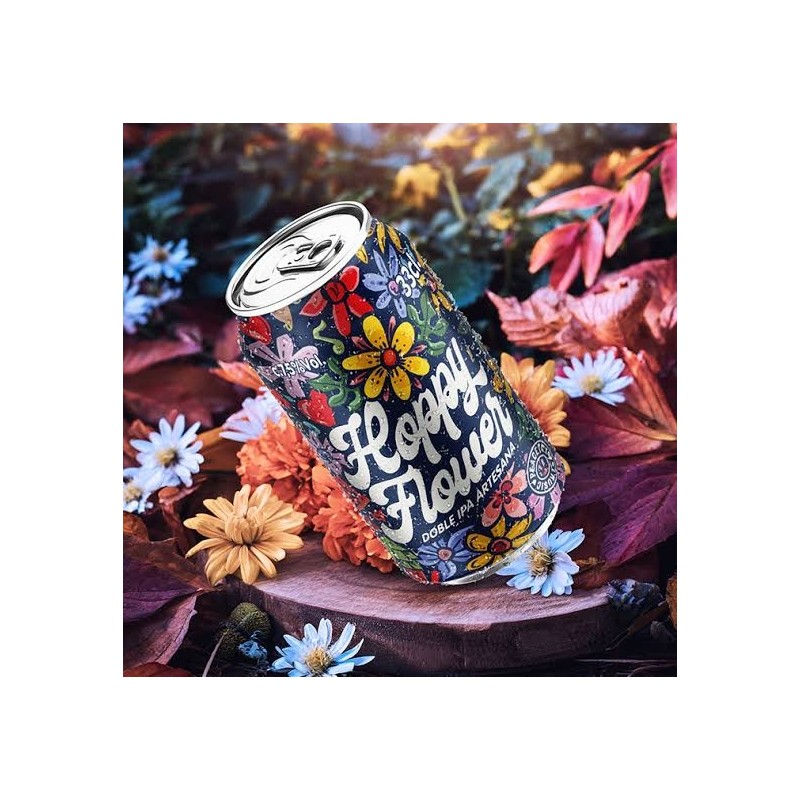Barcelona Hoppy Flower Doble IPA Can 0,33L - Cerdos Voladores