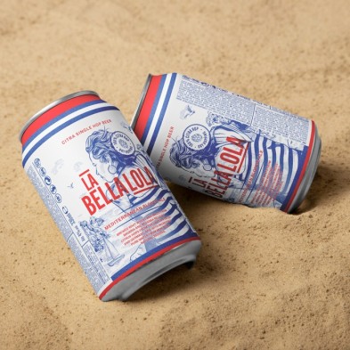 Barcelona La Bella Lola Blonde Ale Can 0,33L - Cerdos Voladores