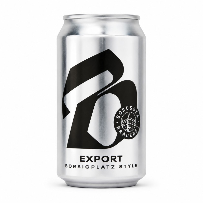 Borussia Export Dortmund beer 0.33L can