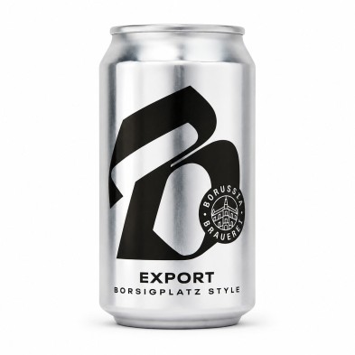 Borussia Export Dortmund beer 0.33L can
