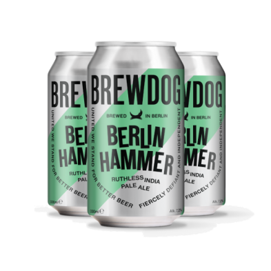 BrewDog Berlin Hammer Can Packs 0.33L Brewed in Berlin