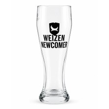 BrewDog Weizen Pint Glass 0.5L with BrewDog logo