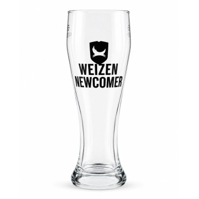 BrewDog Weizen Pint Glass 0.5L with BrewDog logo