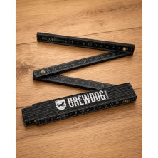 Buy BrewDog 2m Folding Ruler | Black Brewery Merchandise