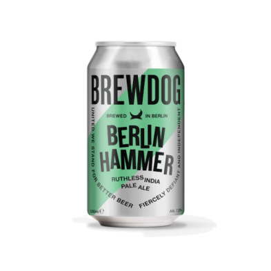 BrewDog Berlin Hammer 0.33L Dosen Paket Gebraut in Berlin