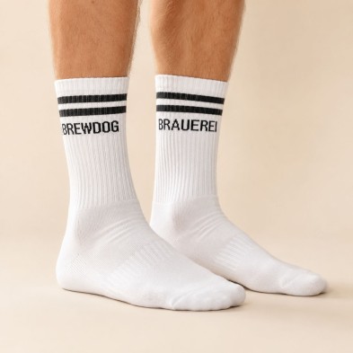 BrewDog Brauerei socks with BREWDOG lettering