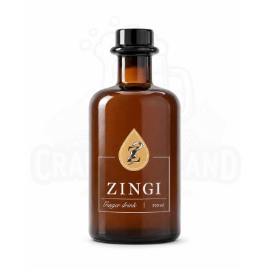 ZINGI Ginger Drink 500ml with honey lemon and ginger