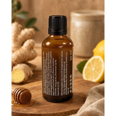 ZINGI Mini Ginger Shot 50 ml | Jengibre, Miel y Limón