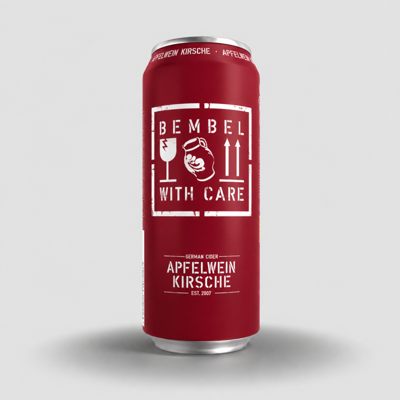 BEMBEL Apfelwein-Kirsche 500 ml | German Cider & Cherry