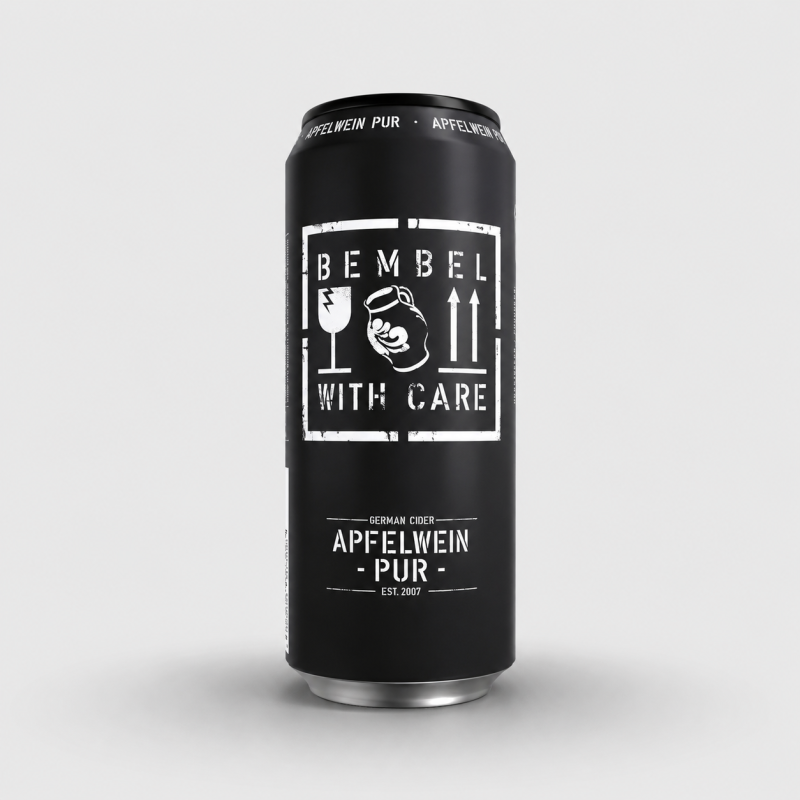 BEMBEL-WITH-CARE Apfelwein-Pur 500 ml | German Cider