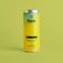Brava Kombucha Limón – Zitrone 250 ml