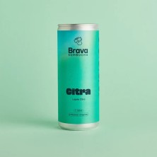 Brava Kombucha Citra mit Citra-Hopfen, 250 ml