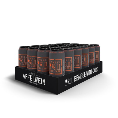 BEMBEL Apfelwein-Pfirsich 500 ml | German Cider & Peach