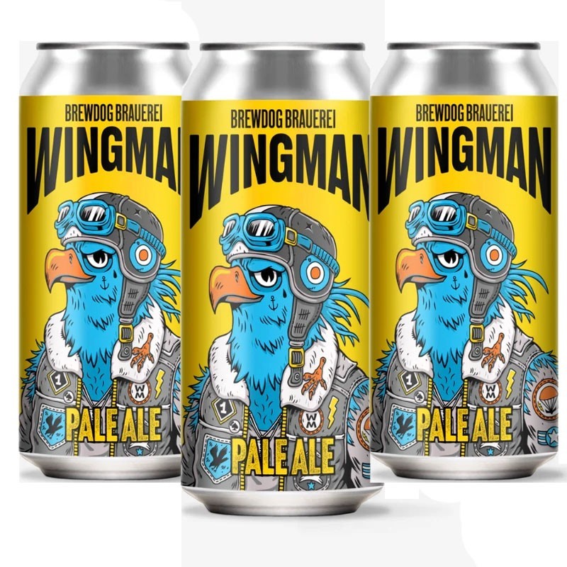 BrewDog Wingman Can Packs 0.44L Brewed in Berlin