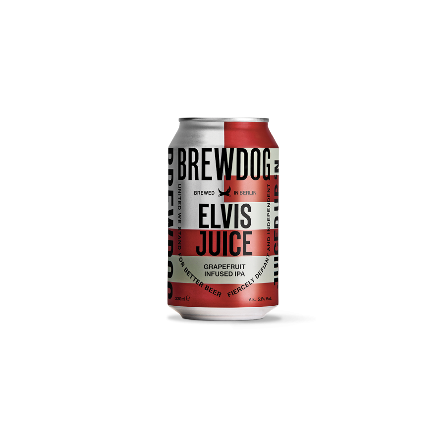 BrewDog Elvis Juice IPA Can 0.33L Brewed in Berlin