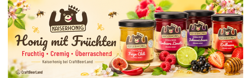Honig mit Früchten