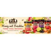 Honey with fruit