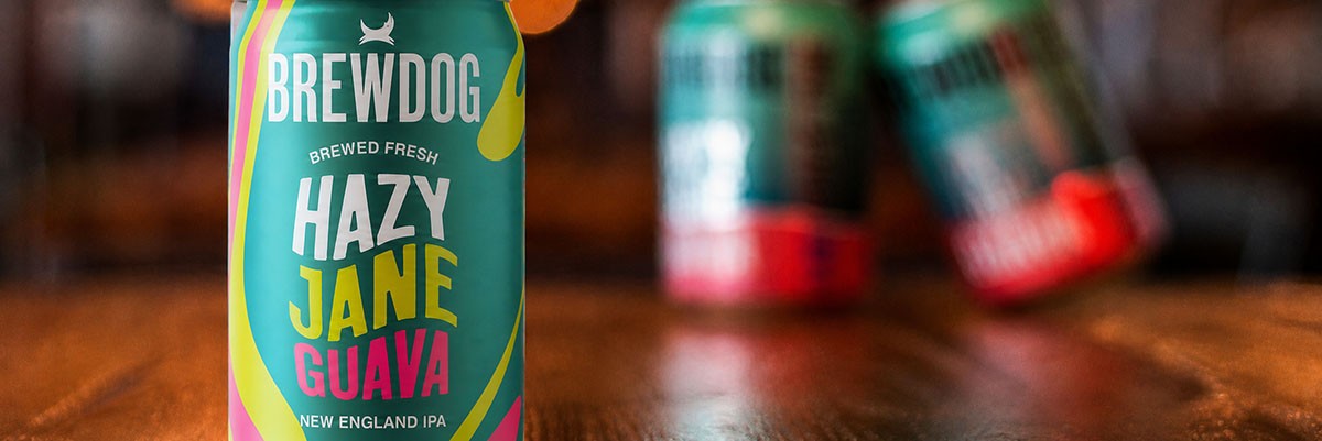 BrewDog Hazy Jane Guava Hazy IPA 0,33-l-Dose aus Ellon
